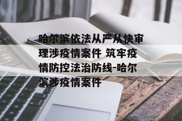 哈尔滨依法从严从快审理涉疫情案件 筑牢疫情防控法治防线-哈尔滨涉疫情案件